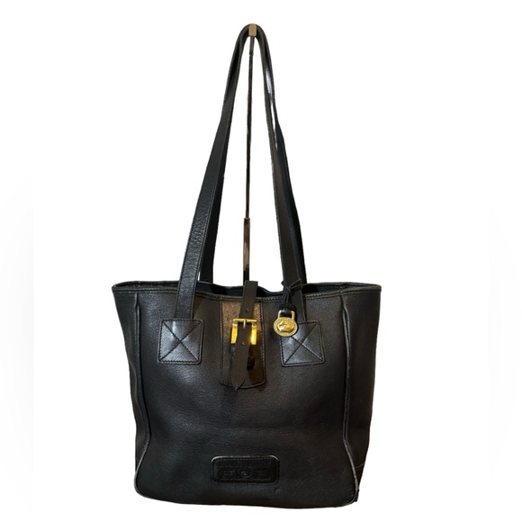 Dooney & Bourke Handbags - Dooney Bourke Navy Leather Shoulder Tote